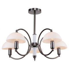 Люстра потолочная Lussole LSP-8084 GILA IP21 под лампы 5xE14 200W Люстра потолочная Lussole LSP-8084 GILA IP21 под лампы 5xE14 200W