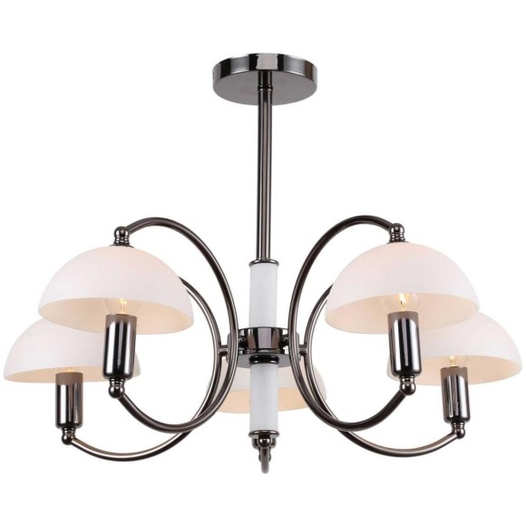 Люстра потолочная Lussole LSP-8084 GILA IP21 под лампы 5xE14 200W Люстра потолочная Lussole LSP-8084 GILA IP21 под лампы 5xE14 200W