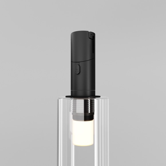 Светильник на гибкий шинопровод Maytoni Flexity TR207-1-3W3K-B 3000K 150лм 3Вт