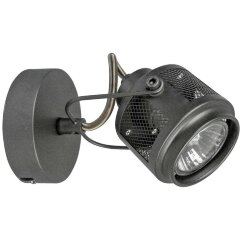 Спот настенный Lussole LSP-8045 HAINES IP21 под лампу 1xGU10 35W Спот настенный Lussole LSP-8045 HAINES IP21 под лампу 1xGU10 35W