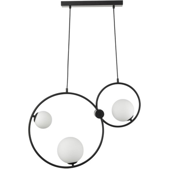 8035/3 MODERNI LN24 черный/белый, металл/стекло Подвесной светильник G9 3*35W 220V ORNATO 8035/3 MODERNI LN24 черный/белый, металл/стекло Подвесной светильник G9 3*35W 220V ORNATO