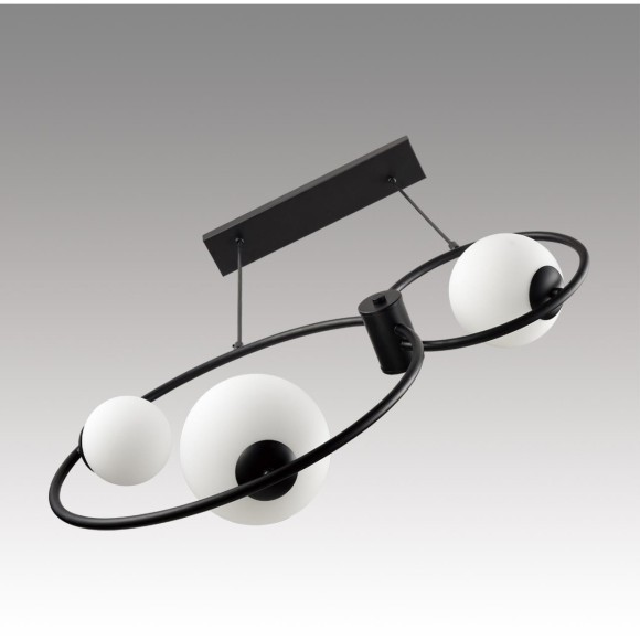 8035/3 MODERNI LN24 черный/белый, металл/стекло Подвесной светильник G9 3*35W 220V ORNATO 8035/3 MODERNI LN24 черный/белый, металл/стекло Подвесной светильник G9 3*35W 220V ORNATO