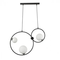8035/3 MODERNI LN24 черный/белый, металл/стекло Подвесной светильник G9 3*35W 220V ORNATO 8035/3 MODERNI LN24 черный/белый, металл/стекло Подвесной светильник G9 3*35W 220V ORNATO