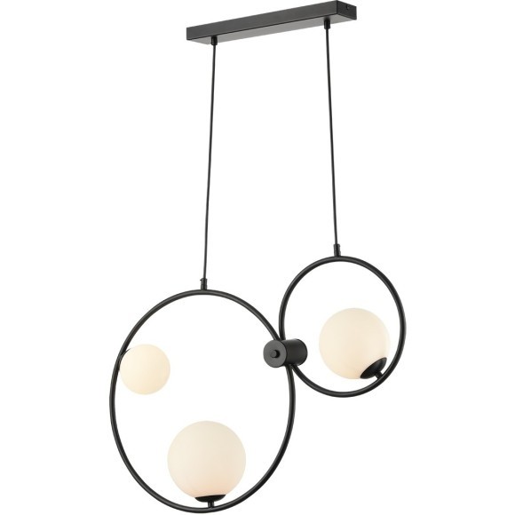 8035/3 MODERNI LN24 черный/белый, металл/стекло Подвесной светильник G9 3*35W 220V ORNATO 8035/3 MODERNI LN24 черный/белый, металл/стекло Подвесной светильник G9 3*35W 220V ORNATO