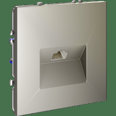 Розетка компьютерная встраиваемая VOLTUM S70 RJ45 кат.6, (шелк)