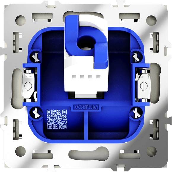 Розетка компьютерная встраиваемая VOLTUM S70 RJ45 кат.6, (шелк)