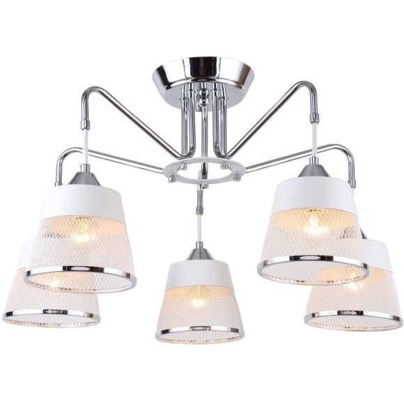 Люстра потолочная Lussole GRLSP-8095 MOHAVE IP21 под лампы 5xE14 30W