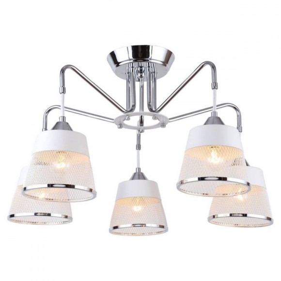 Люстра потолочная Lussole GRLSP-8095 MOHAVE IP21 под лампы 5xE14 30W