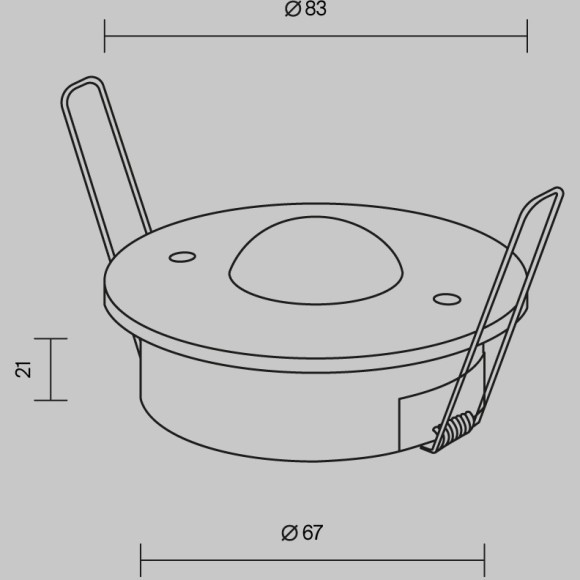 Датчики движения и освещенности Lighting control 727001