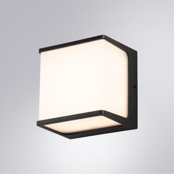 Уличный настенный светильник Arte Lamp A6418AL-1BK LANCIA IP65 светодиодный LED 8W