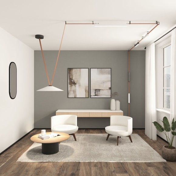 DK5574-WH Cветодиодный светильник на ременный шинопровод Denkirs Belty CRI90+ 4000К 700Лм 120° 12Вт DK5574-WH Cветодиодный светильник на ременный шинопровод Denkirs Belty CRI90+ 4000К 700Лм 120° 12Вт