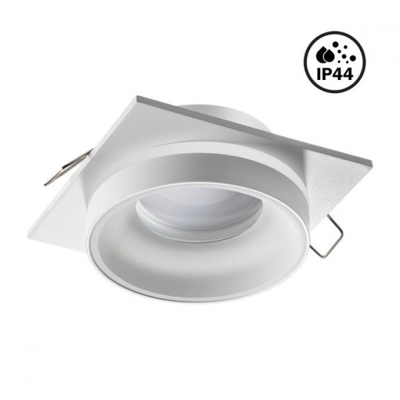 Встраиваемый светильник Novotech 370785 WATER IP44 под лампу 1xGU10 9W Встраиваемый светильник Novotech 370785 WATER IP44 под лампу 1xGU10 9W