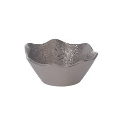 427103 Чаша декоративная FORLEYET, H70, ?170, алюминий, цвет никель 427103 Чаша декоративная FORLEYET, H70, ?170, алюминий, цвет никель