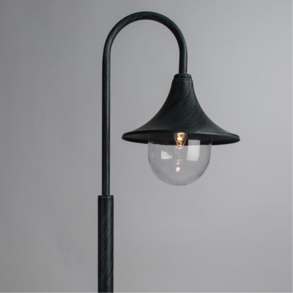 Уличный наземный светильник Arte Lamp A1086PA-1BG MALAGA IP44 под лампу 1xE27 75W