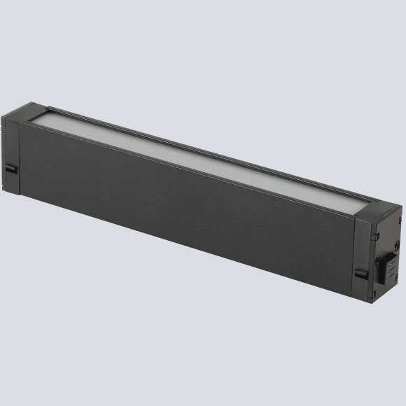 Crystal Lux CLT 0.35 001 12W BL M4000K 1409/378 Черный магнитный линейный трековый светильник длиной 22 см, 12Вт 4000К 1080Лм CRI90 120° IP20 220V