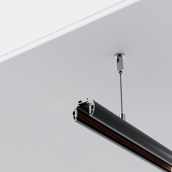 Шинопровод подвесной 2м скругленный Maytoni Exility TRXM034-R-412B Шинопровод подвесной 2м скругленный Maytoni Exility TRXM034-R-412B