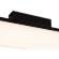 Freya Even FR5625CL-L20B Настенно-потолочный светодиодный светильник, плафон белый текстиль, основание черный металл, 500x120x80мм, CCT перекл. цвет. температуры на драйвере, LED 20Вт 2700;3000;4000К 1050Лм CRI80 180° IP20 220В