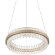 SL383.203.01 Светильник подвесной ST-Luce Золотистый/Золотистый, Прозрачный LED 1*34W 3000K CHERIO