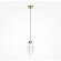 Подвесной светильник с 1 плафоном Maytoni MOD325PL-01G Coctail time под лампу 1xG9 28W