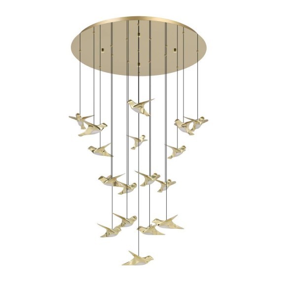 390398 PARATEBUENO 2 Светодиодный подвесной диммируемый светильник 51Вт 6460Лм 3000К