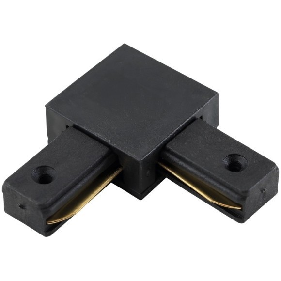 Г-образный соединитель для накладных однофазных шинопроводов Crystal Lux CLT 0.211 02 BL