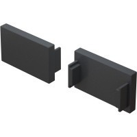 Комплект из 2 боковых заглушек для встраиваемого в ГКЛ шинопровода Maytoni Basity TRA172EC-12B