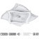 Потолочный светильник Arte Lamp MULTY-SPACE A1436PL-1WH