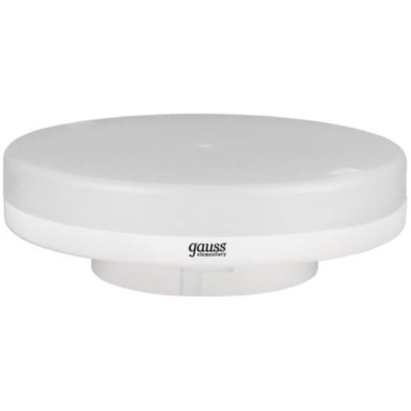 83829 Лампа Gauss Elementary GX53 9W 680lm 4100K LED 1/10/100