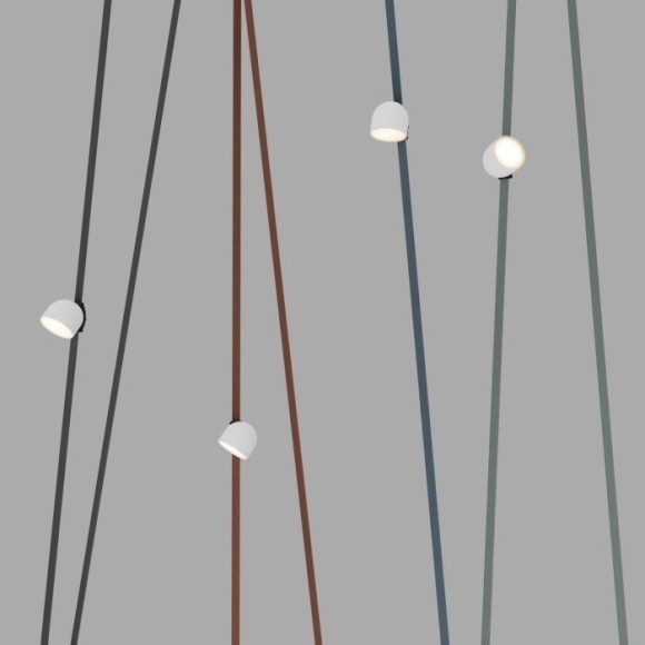 DK5543-WH+BK Cветодиодный светильник на ременный шинопровод Denkirs Belty CRI90+ 3000К 960Лм 120° 12Вт