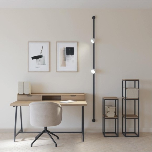 DK5543-WH+BK Cветодиодный светильник на ременный шинопровод Denkirs Belty CRI90+ 3000К 960Лм 120° 12Вт