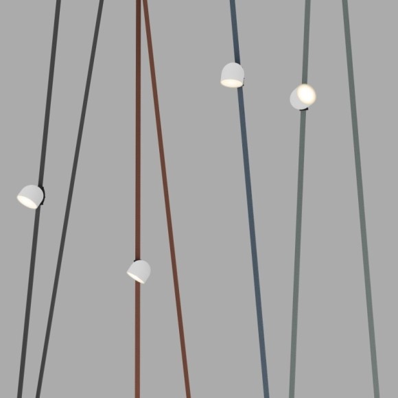 DK5543-WH+BK Cветодиодный светильник на ременный шинопровод Denkirs Belty CRI90+ 3000К 960Лм 120° 12Вт