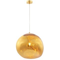Светильник подвесной Crystal Lux MALAGA SP1 D360 GOLD Светильник подвесной Crystal Lux MALAGA SP1 D360 GOLD