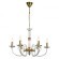 Люстра подвесная хрустальная Stilfort 1050/03/06P серия Glass