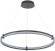 4006/02/01PL Stilfort Tooring (Туринг) Черный подвесной светильник с белым плафоном LED
