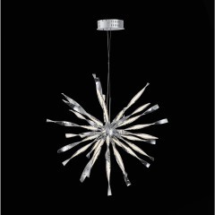 SL927.113.24 Люстра подвесная ST-Luce Хром/Хром, Белый LED 1*100W 4000K RAGGIO SL927.113.24 Люстра подвесная ST-Luce Хром/Хром, Белый LED 1*100W 4000K RAGGIO