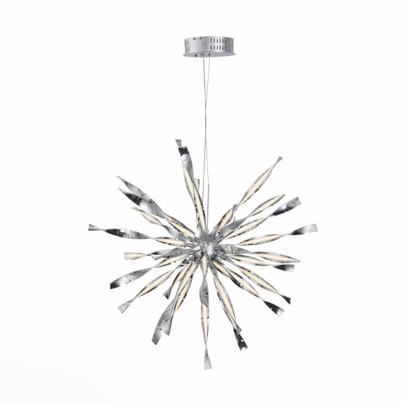 SL927.113.24 Люстра подвесная ST-Luce Хром/Хром, Белый LED 1*100W 4000K RAGGIO