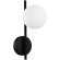 SLE1193-401-01 Светильник настенный Черный/Белый G9 1*5W 4000K ENKEL