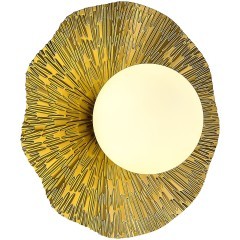 SLE1196-301-01 Светильник настенный Латунь/Белый G9 1*5W 4000K LOREA SLE1196-301-01 Светильник настенный Латунь/Белый G9 1*5W 4000K LOREA