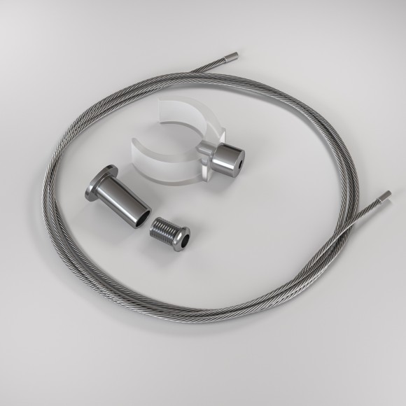 Поддерживающее крепления для неона к потолку Maytoni Exility TRA101SW-2B Поддерживающее крепления для неона к потолку Maytoni Exility TRA101SW-2B