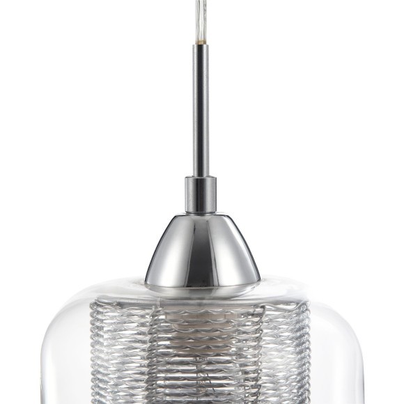 Подвесной светильник с 1 плафоном Freya FR5314-PL-01-CH Wellington под лампу 1xE14 40W