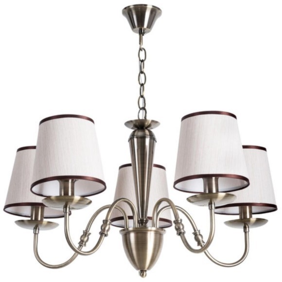 Люстра подвесная Arte Lamp A3227LM-5AB Fiona под лампы 5xE14 40W