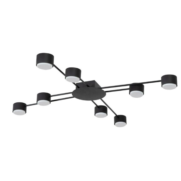 Потолочная люстра Arte Lamp TRACY A1527PL-8BK Потолочная люстра Arte Lamp TRACY A1527PL-8BK