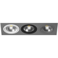 Встраиваемый светильник Lightstar i839060709 Intero 111 под лампы 3xGU10 150W
