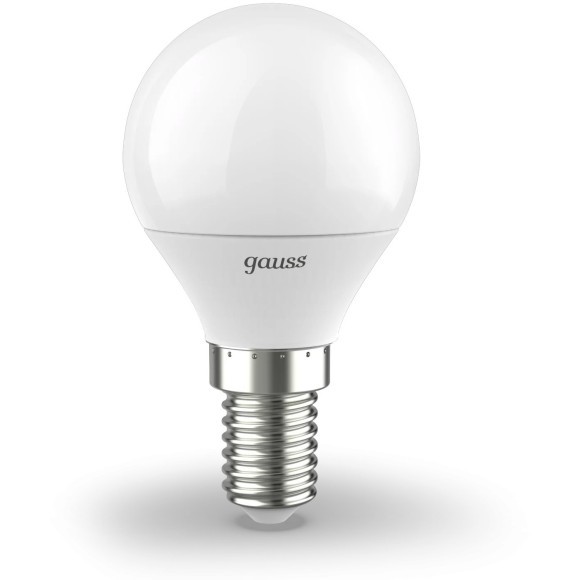 Лампа Gauss Black 6.5Вт 550Лм 4100К E14 105101207