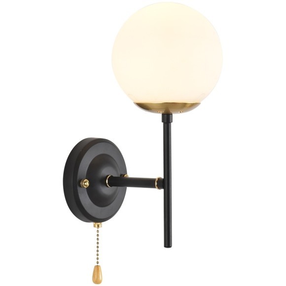 Бра с выключателем E27 60W 220V ELRONA 8375/1W