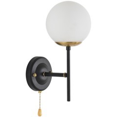 Бра с выключателем E27 60W 220V ELRONA 8375/1W Бра с выключателем E27 60W 220V ELRONA 8375/1W