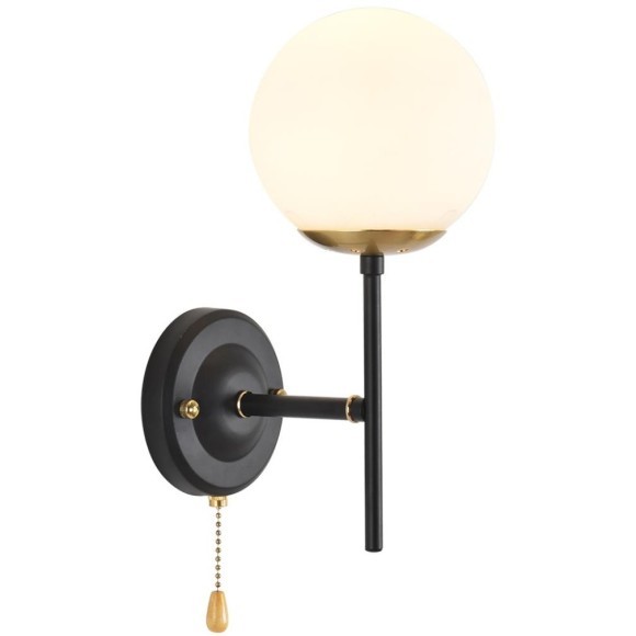 Бра с выключателем E27 60W 220V ELRONA 8375/1W