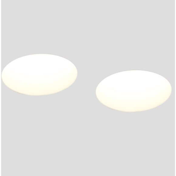 371012 WIR NT25 626 белый Светильник встраиваемый под покраску IP20 GU10 2*50W 220-240V CAIL