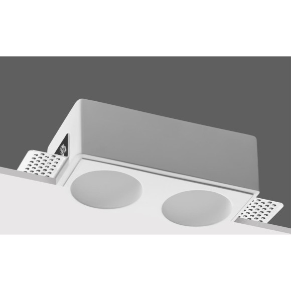 371012 WIR NT25 626 белый Светильник встраиваемый под покраску IP20 GU10 2*50W 220-240V CAIL