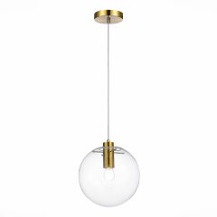 SL1056.213.01 Подвес ST-Luce Золотой/Прозрачный E27 1*60W NOOR SL1056.213.01 Подвес ST-Luce Золотой/Прозрачный E27 1*60W NOOR